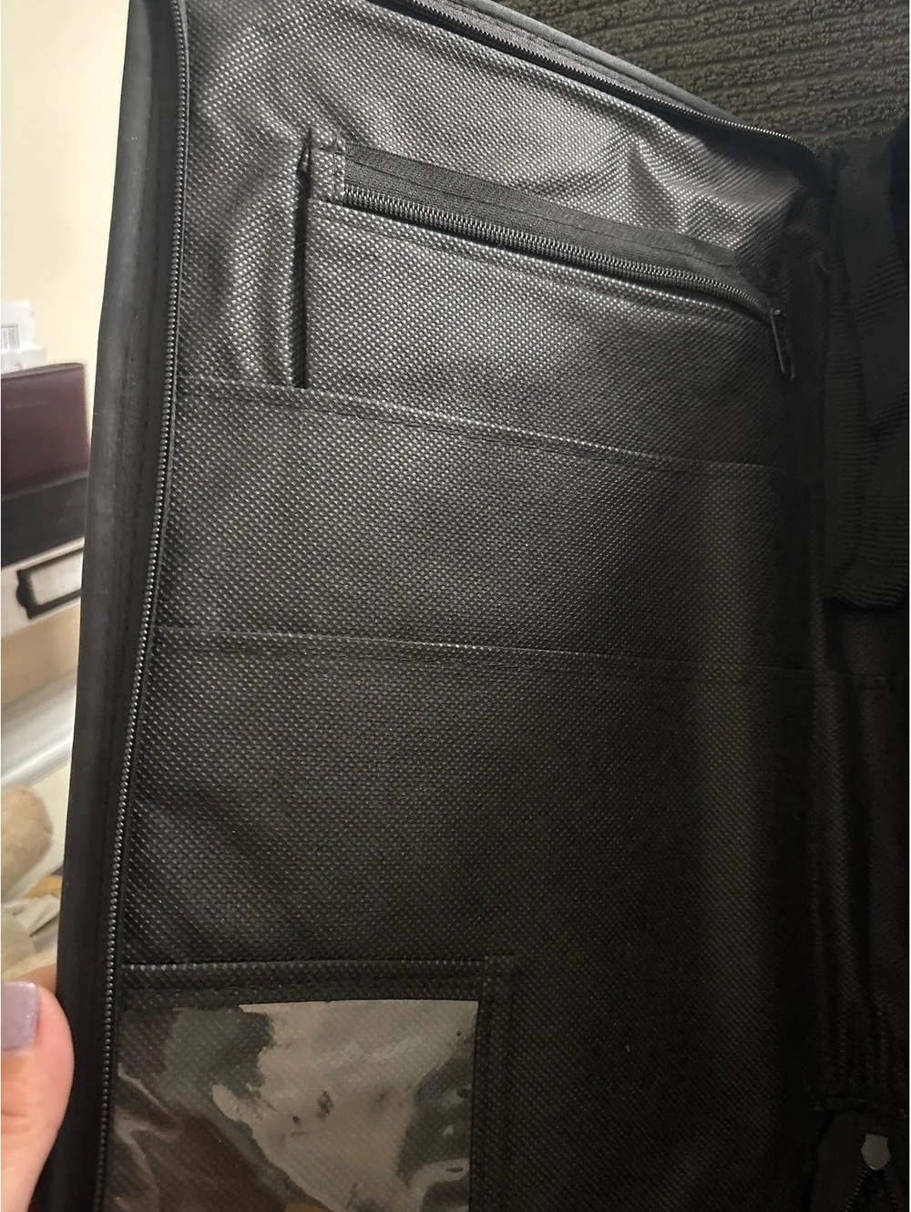 10 x 15 embroidered or stitched portfolio binder